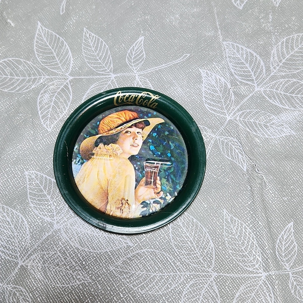 Tin Coca-Cola Coaster